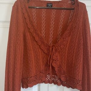 Crochet cardigan